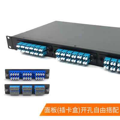 72 core fiber optic distribution frame