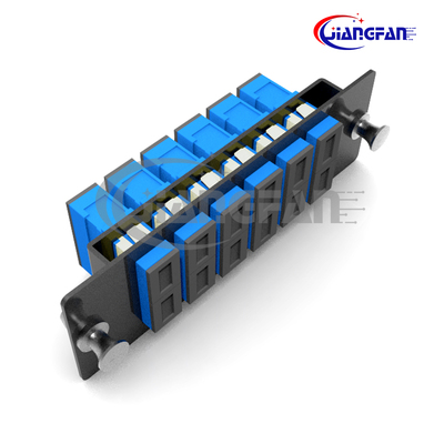 R1 Series 12 Fiber SC Duplex Fiber Adapter Metal Panel